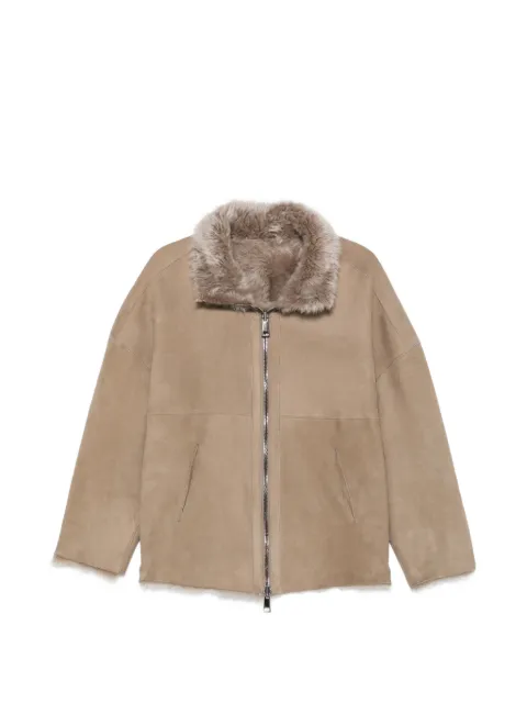 Giorgio Brato zip-up jacket Neutrals GD27F19099BISMRTD