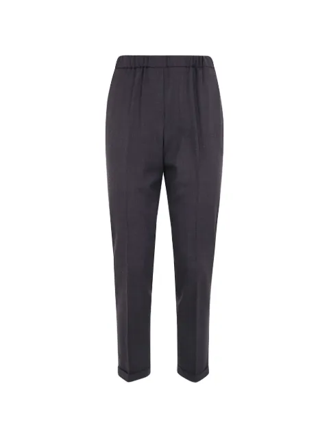 Antonelli elasticated-waistband trousers Brown B8557R812D