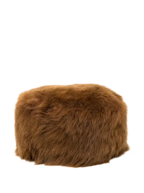 Saint Laurent pillbox hat Brown A001T53YU34