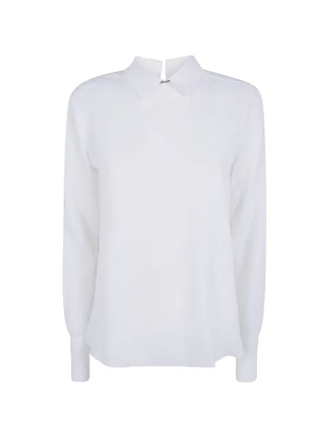 Antonelli rear-buttoned long-sleeve blouse White R1546779