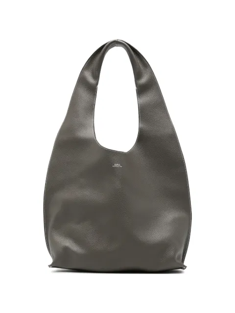 A.P.C. Le Neige Clou shoulder bag Grey PXCBCF67043