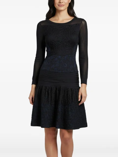Louis Vuitton Pre-Owned drop-waist mini dress Black 1392683