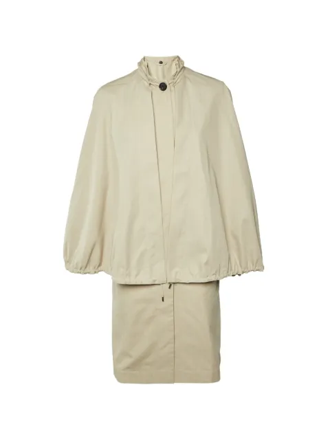 TOTEME detachable cape coat Neutrals 1383305