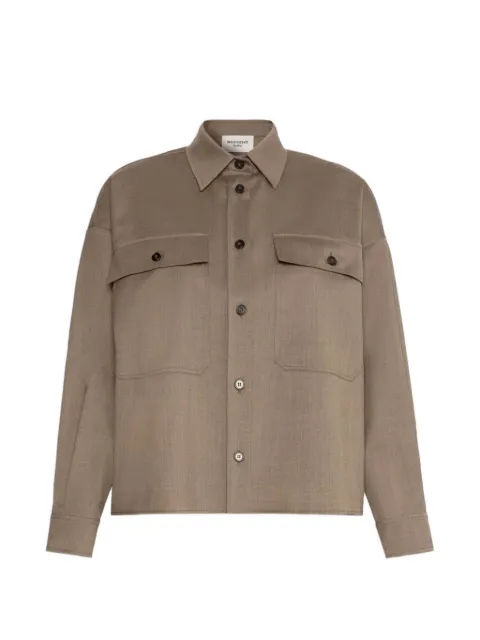 Weekend Max Mara stretch wool twill jacket marron glace Brown 2625046092600001