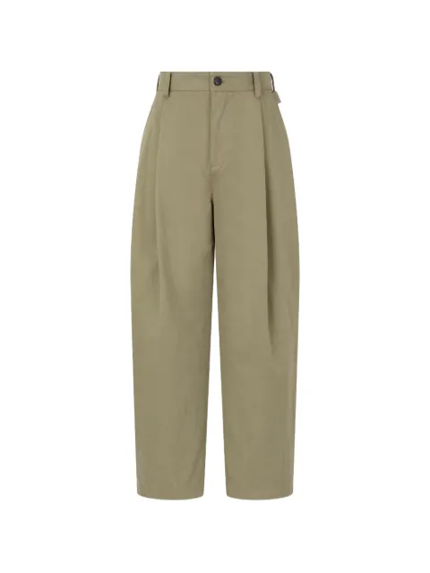 TOMBOY pintuck pleated trousers Neutrals 9156331833