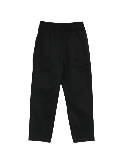 Family First elasticated-waist chino trousers Black PS2605BK