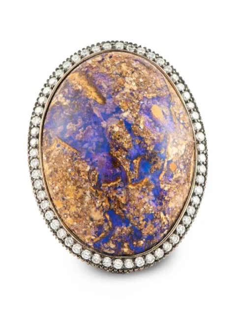Sylva & Cie opal and diamond ring Gold R167110589