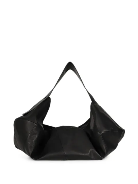 Taakk panelled leather shoulder bag Black TA26AWAC412BLK