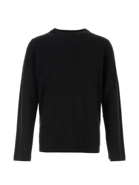 extreme cashmere long-sleeve crew-neck t-shirt Black 500