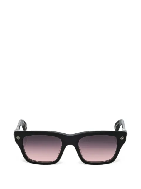 Chrome Hearts Hollyweird rectangle-frame sunglasses Black CHRM1597