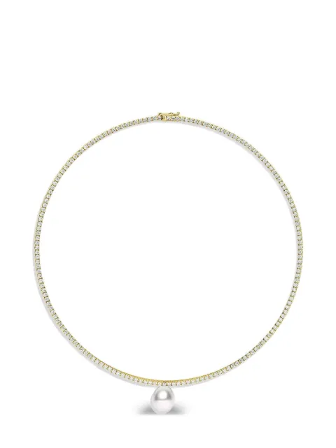 Baggins pearl and diamond necklace Gold BNSP8005Y114K