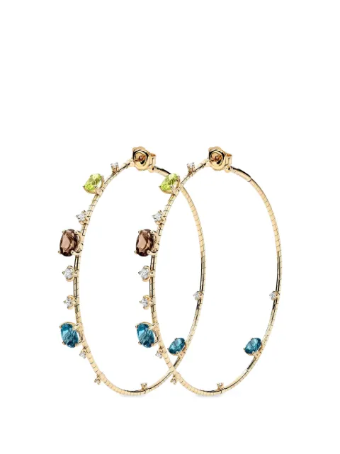 Mattia Cielo multi-stone earrings Gold LJWR436PY1