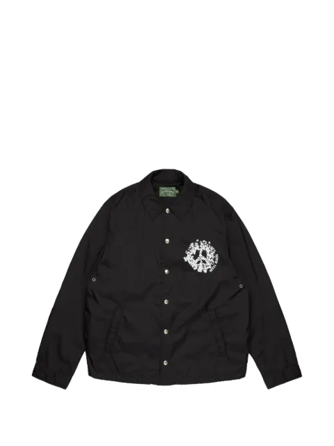 Denim Tears Peace Wreath shirt jacket Black DT922