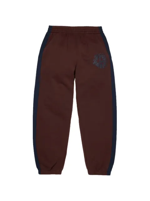 Denim Tears paneled track pants Brown DT911
