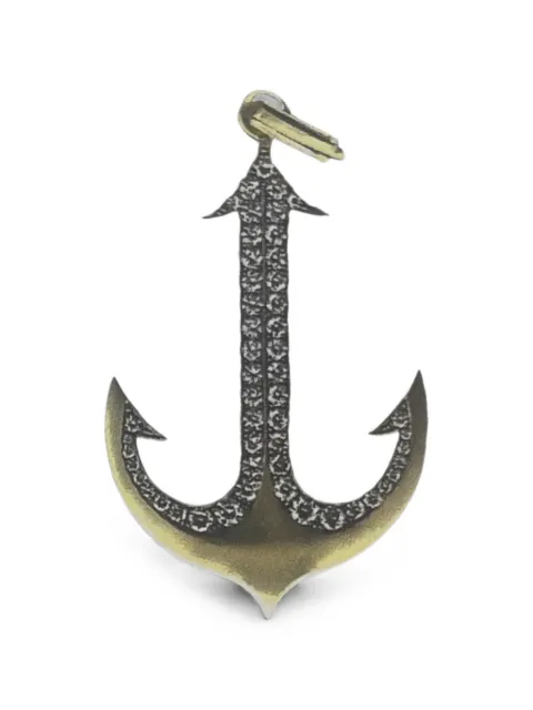 Sylva & Cie large Anchor diamond pendant Gold P222711490
