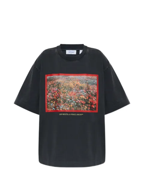 Off-White graphic-print loose-fit T-shirt Black 2FA00436T0