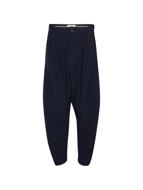 Henrik Vibskov Ants dropped-crotch trousers Blue INSM501