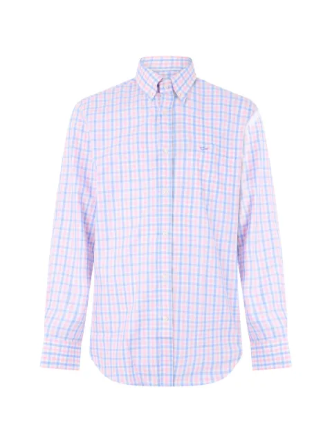 Paul & Shark checked button-down shirt Blue 21413294