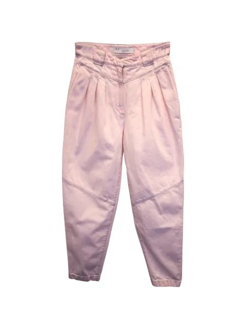 IRO pleated tapered trousers Pink NAPPUGBCL337254W
