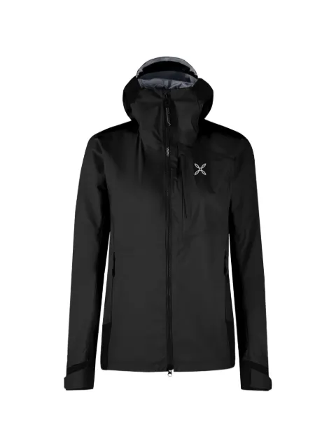 MONTURA hooded zip-up jacket Black MJAT22W