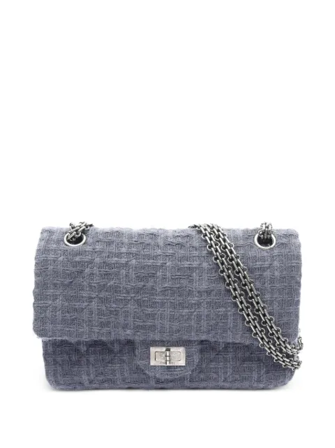 CHANEL Pre-Owned 2016-2017 2.55 Mademoiselle shoulder bag Grey 109887023229671