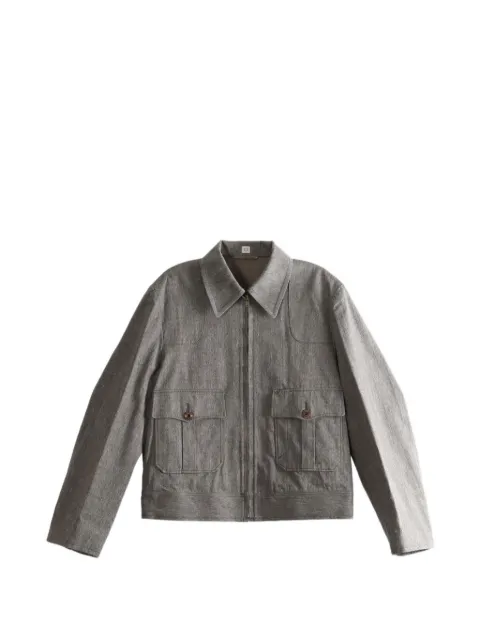 TAIGA TAKAHASHI Lot. 330 jacket Grey TT26AW330MELANGECHACOAL