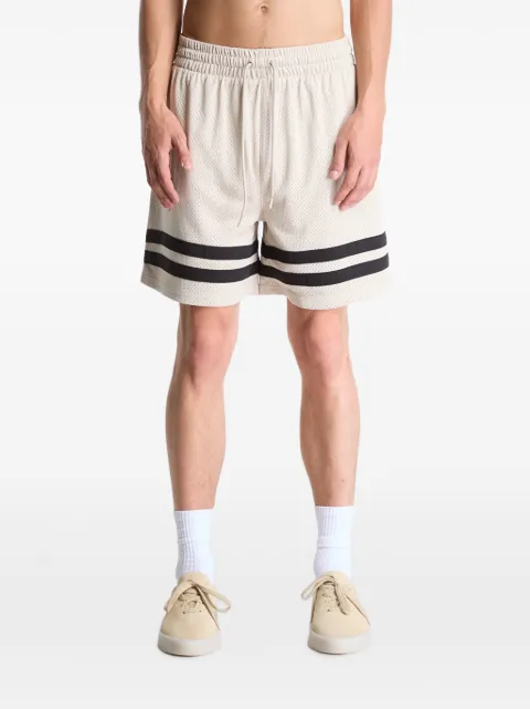 NEW ERA CAP New York Yankees striped mesh shorts Neutrals 60897450