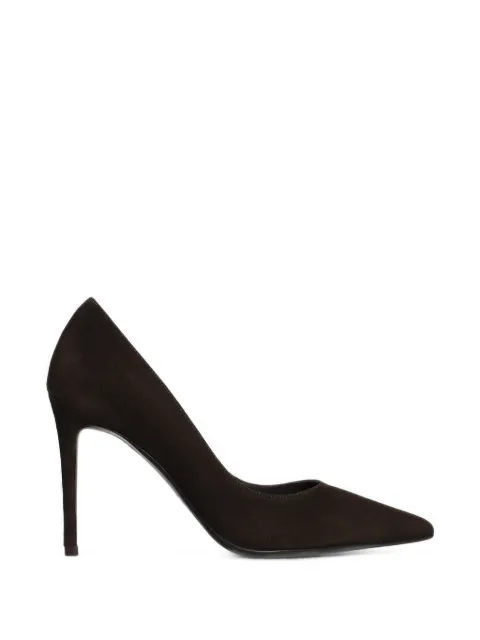 Chantal pointed-toe suede pumps Brown 3318