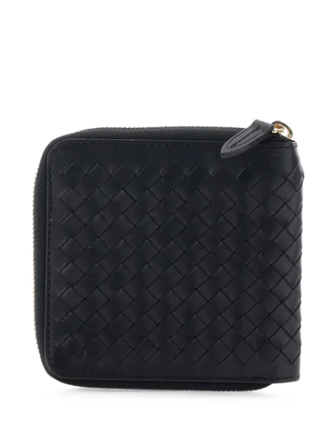DRAGON DIFFUSION woven leather wallet Black 8038