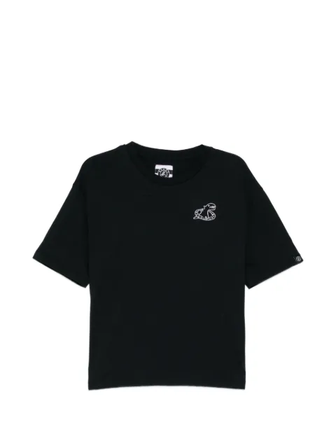 SPORT b. by agnès b. logo-embroidered T-shirt Blue 1450QG1F