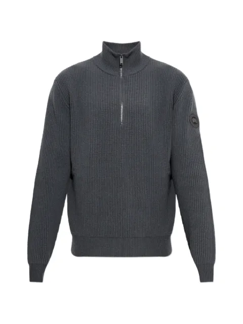 Canada Goose Mckinney Quarter Zip sweater Grey 7643MT