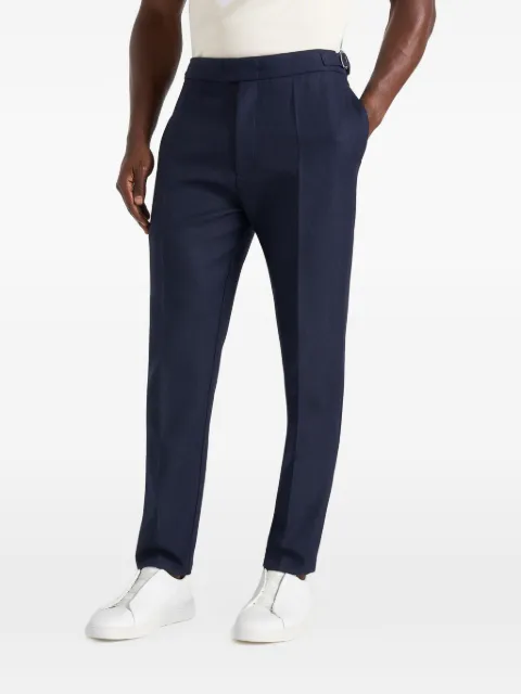 Manière De Voir Hubert in navy slim-fit tailored trousers Blue MAN34592