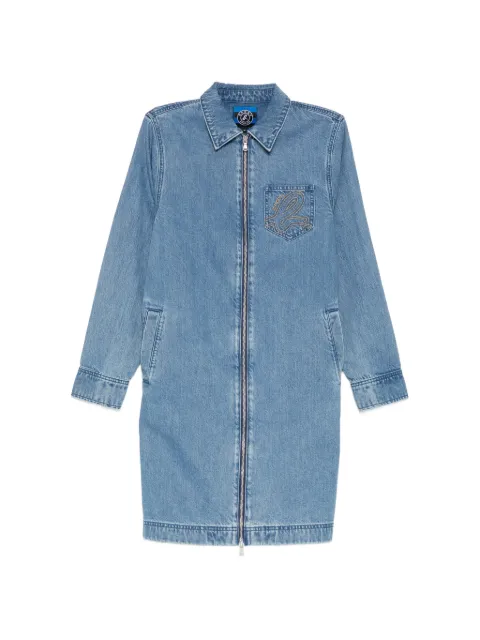 SPORT b. by agnès b. logo-embroidered dress Blue R561QUD2
