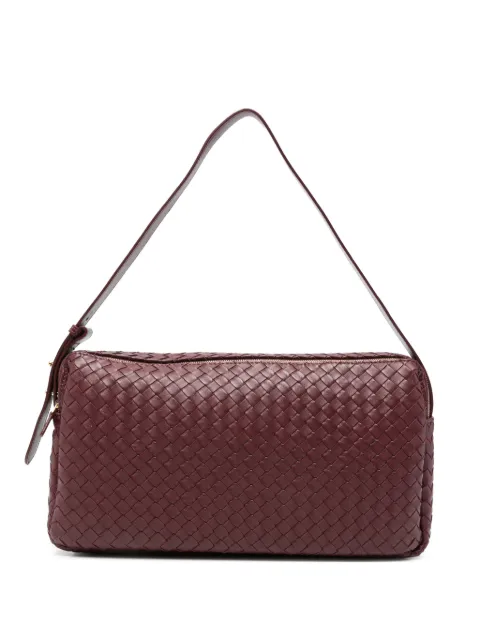Elleme large Trousse leather shoulder bag Red TROUSSELARGEWOVENLEATHER