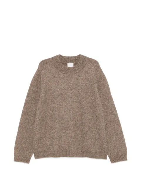 A.P.C. crew neck ribbed-trim sweater Neutrals WPABQH23515