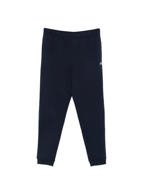 Lacoste logo-patch track pants Blue XH8869631HW2
