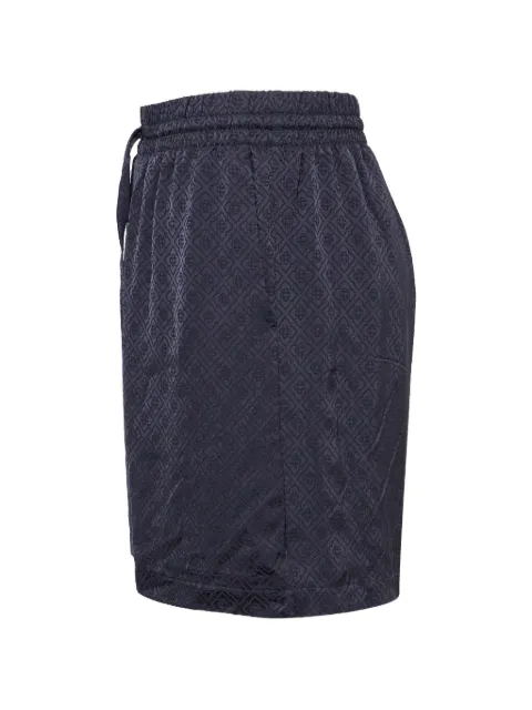 Casablanca monogram-print shorts Blue MPF26TR47901