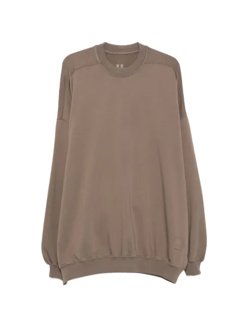 Rick Owens DRKSHDW crew-neck long-sleeve sweatshirt Brown DS02F6242FP