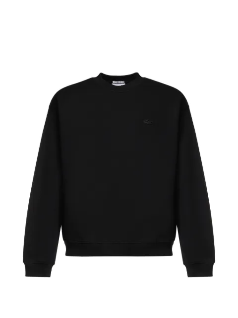 Lacoste loose-fit heavy fleece sweatshirt Black SH7745
