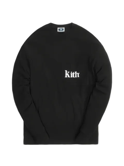 KITH Quinn long-sleeve T-shirt Black KHM034535001