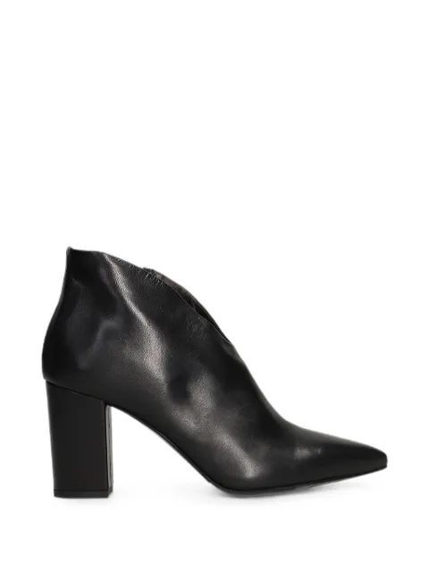 The Seller pointed-toe V-cut boots Black NW306
