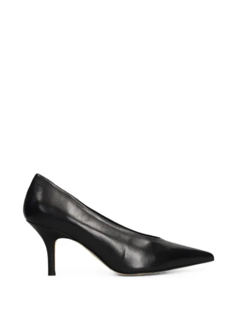 The Seller pointed-toe leather pumps Black SE4021