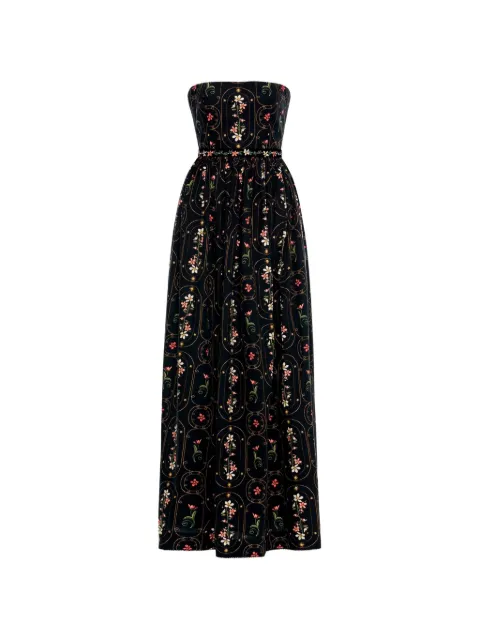 Agua By Agua Bendita Lienzo Noche maxi dress Black 23467BLACK