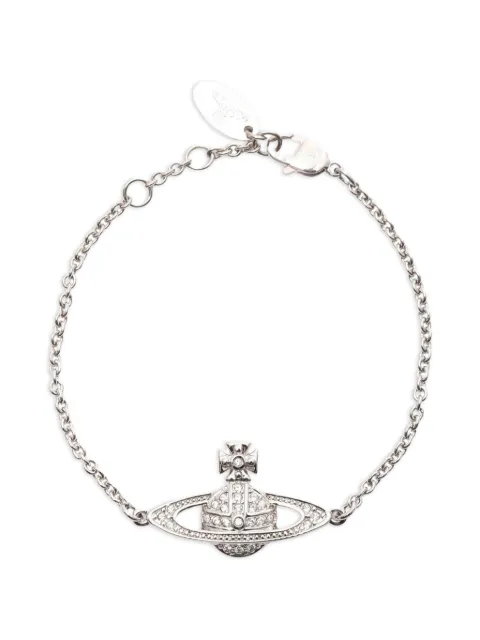 Vivienne Westwood Pre-Owned 2020s Mini Bas Relief bracelet Silver 1095756