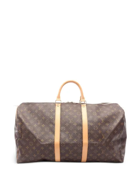 Louis Vuitton Pre-Owned 2000 55 Keepall Monogram holdall Brown 1096433FL1010