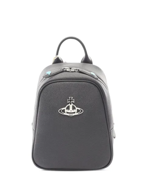 Vivienne Westwood Pre-Owned 2020s Annie Orb backpack Black 1095745