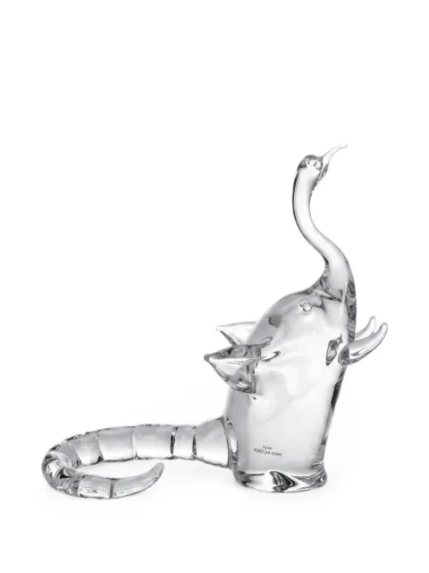 COLLEVILCA Beffarbello crystal statue White 4485