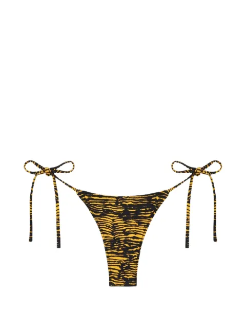 TROPIC OF C banana spine print bikini bottoms Yellow CS81