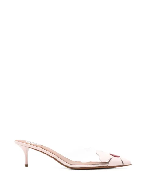 Alaïa heart-motif mules White AA3M2023O022B30