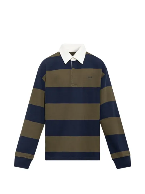 A.P.C. long-sleeve polo shirt Blue COHSQH26624